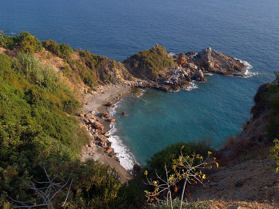 Coastal landscape between Gazipaşa and Alanya