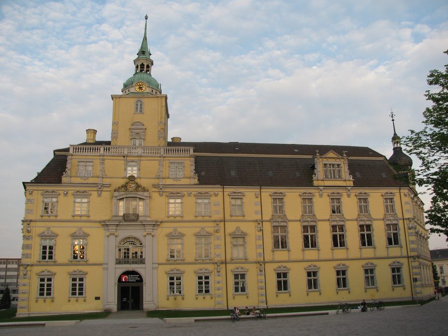 West side of Oldenburg Castle in Lower Saxony