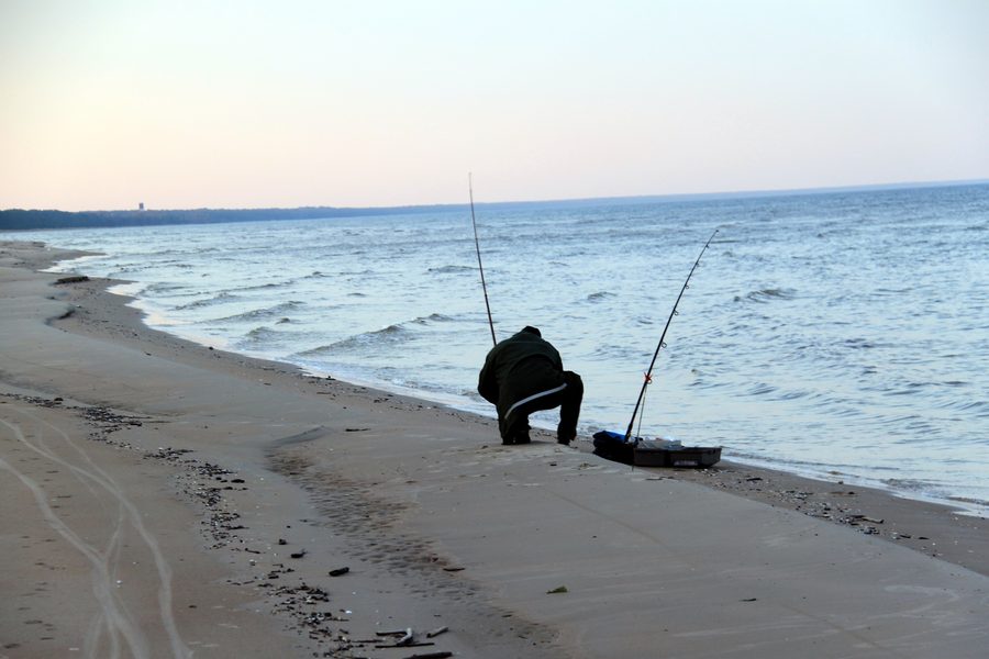 Küstenlandschaft bei Ģipka an der lettischen Ostsee