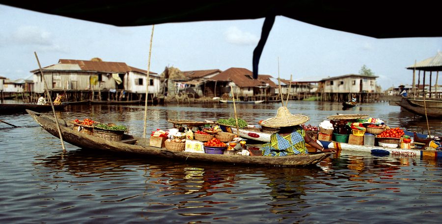 Ganvié on the water