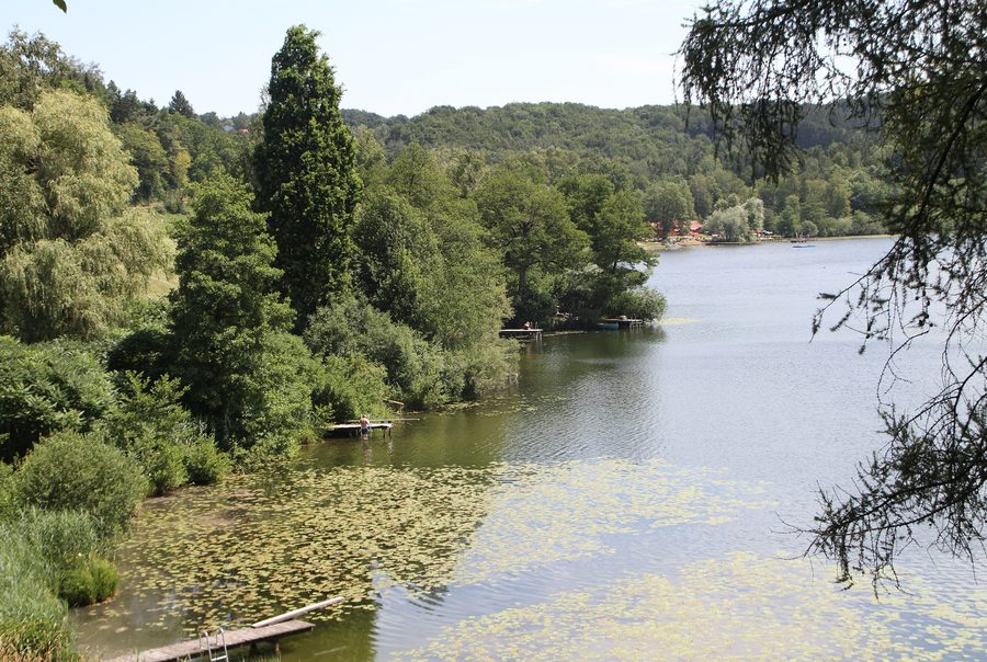 Heratinger See, also called Ibmersee, in Upper Austria