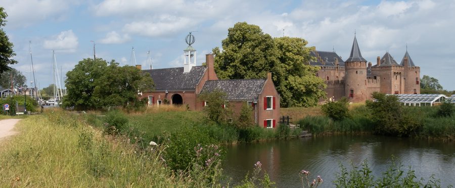 Muiderslot, a historic water castle near Muiden