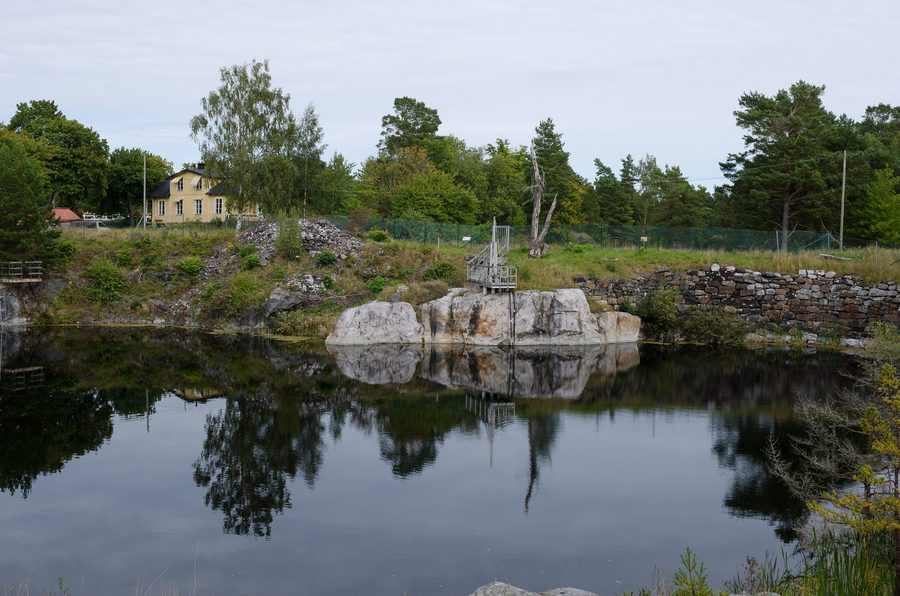 Nyköpingsgruva historic iron mine at Utö