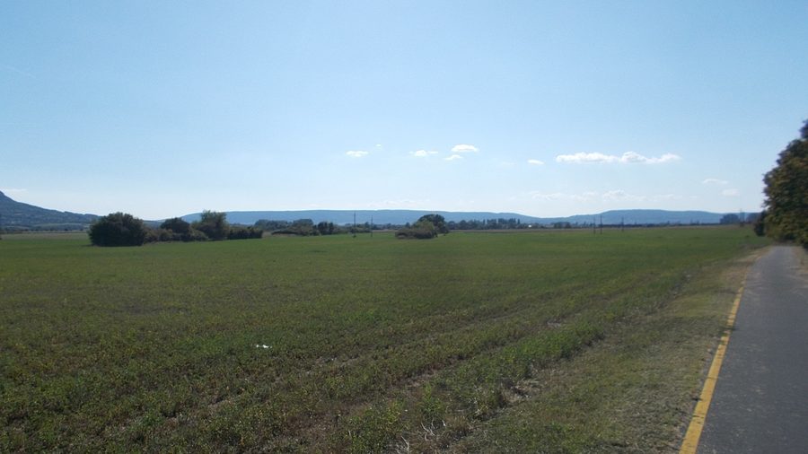 Tapolca Basin with the Szent György hill and Keszthely Plateau in the distance