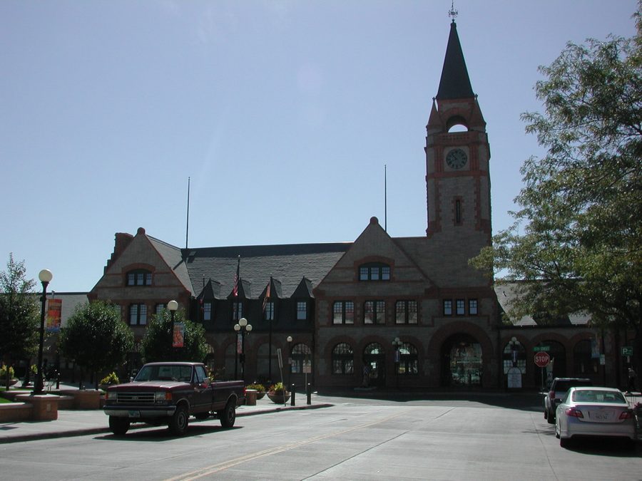 Cheyenne Depot Museum, a restored historic Union Pacific railroad depot