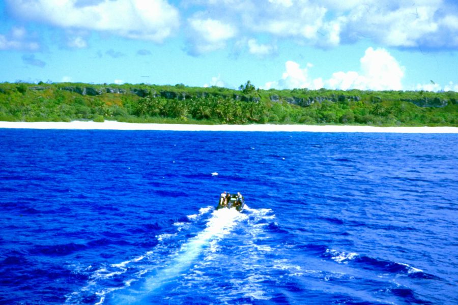 Henderson Island in the Pitcairn Islands group