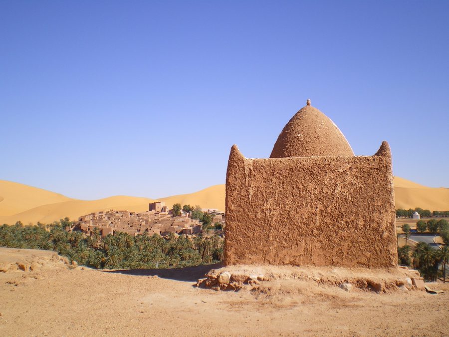 Marabout at Taghit