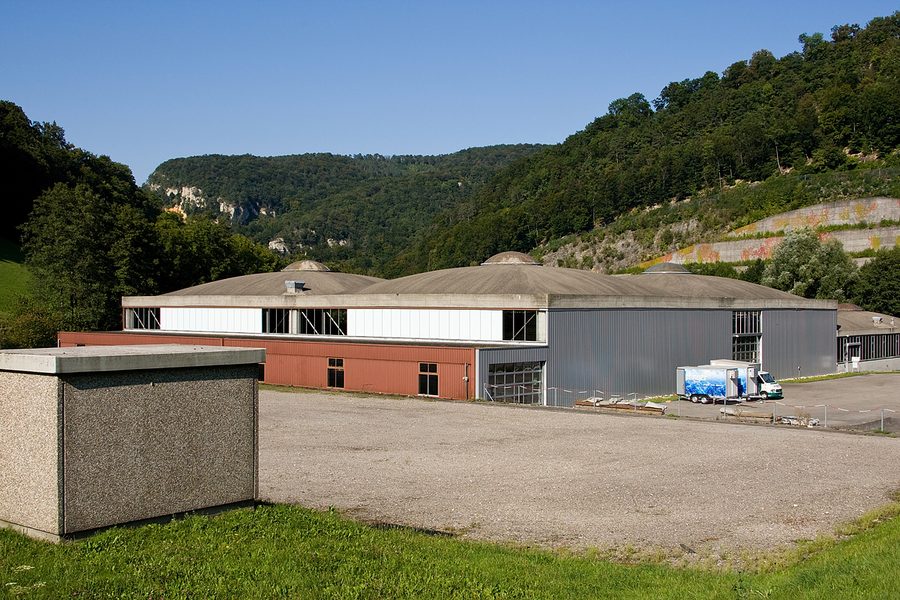 Mineral water bottling facility in Eptingen