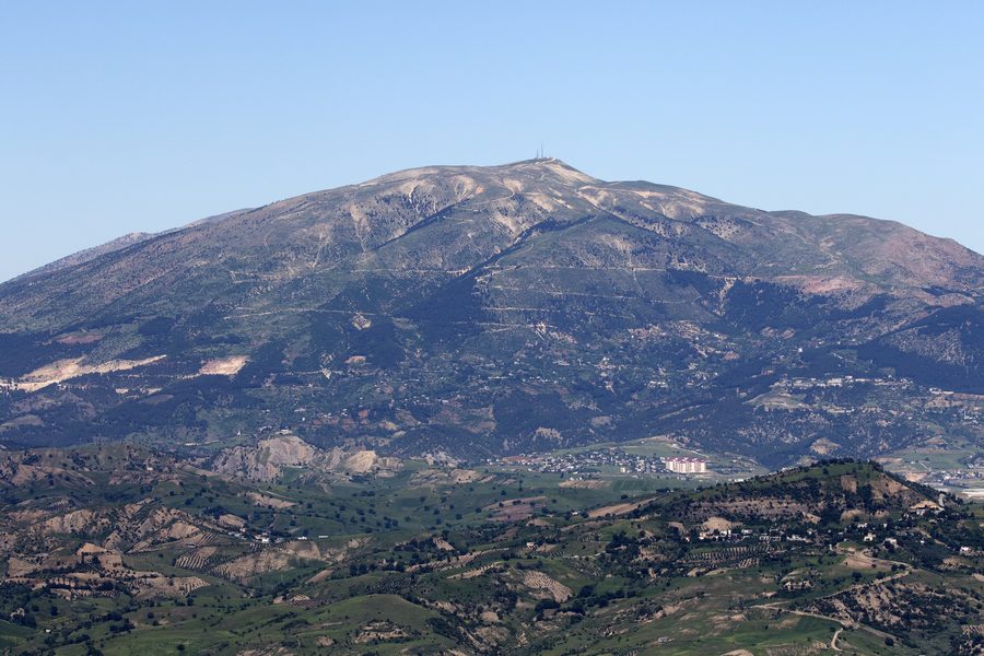 View of the western side of Mount Ahır near Kahramanmaraş