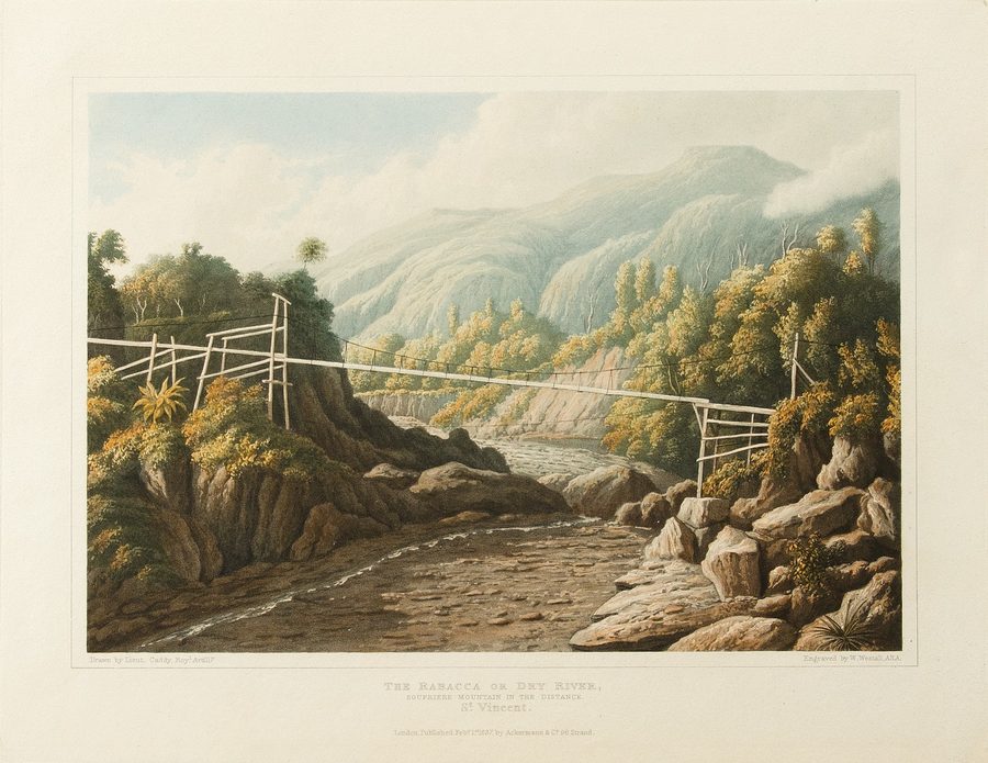 Soufriere Mountain on Saint Vincent