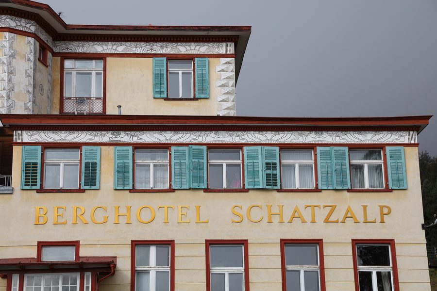Schatzalp mountain hotel, former sanatorium above Davos