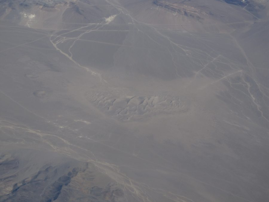 Large sand dunes at Big Dune near Amargosa Valley, Nevada