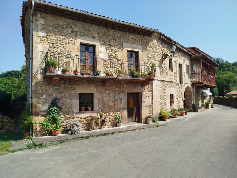 View of Saro in Cantabria