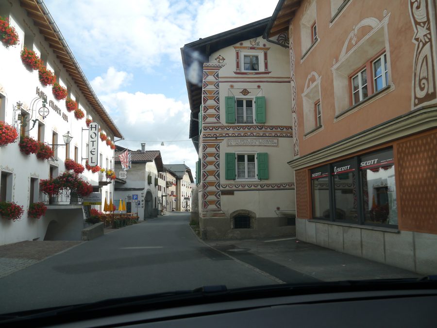 Santa Maria Val Müstair in the canton of Graubünden