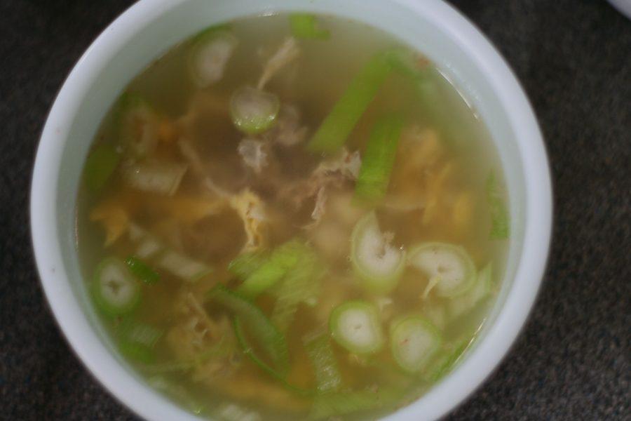 Korean bugeoguk soup made with dried Alaska pollock