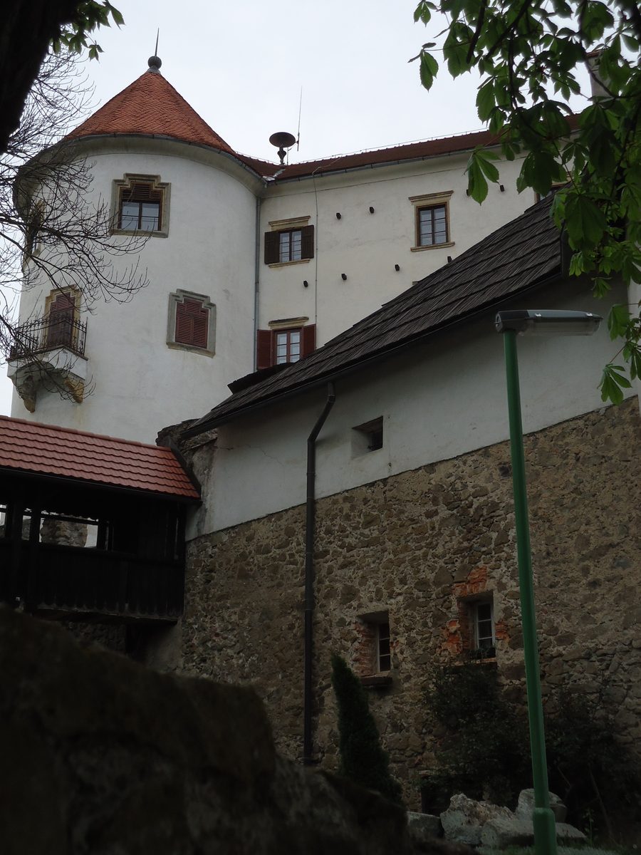 Velenje Castle overlooking the Šalek Valley.