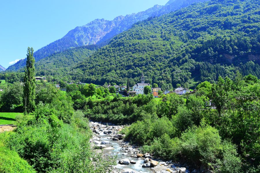 Aquila im Valle Blenio im Kanton Tessin
