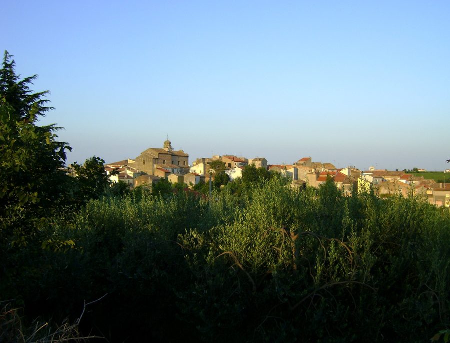 View of Villalfonsina in the province of Chieti