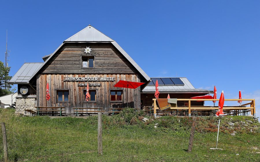 Anton-Schosser-Hut on Hohe Dirn