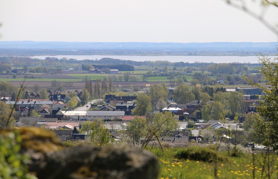 Fjälkinge viewed from Fjälkinge backe