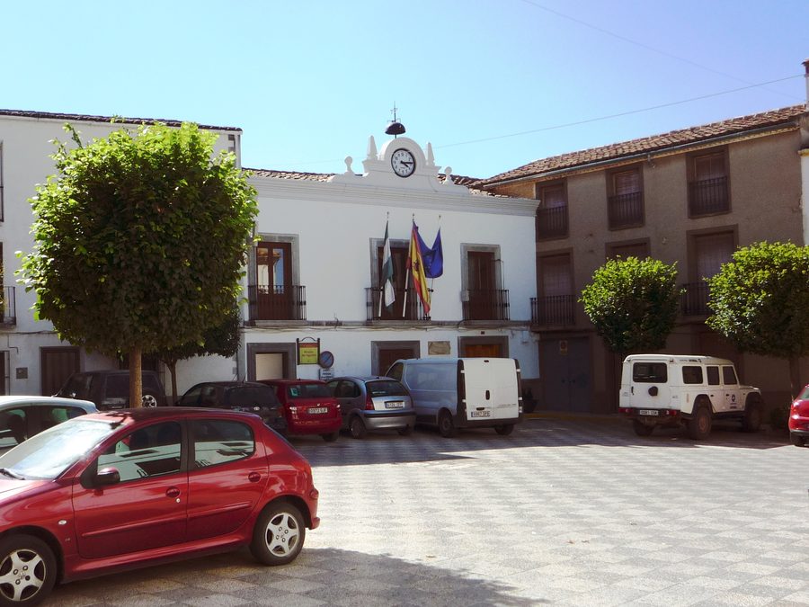 Town hall of Hornos in the Sierra de Segura