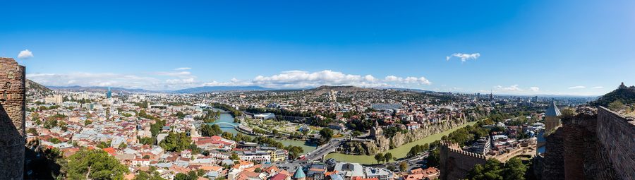 View over Tbilisi