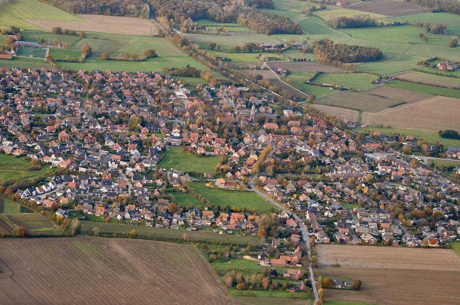 Ansicht von Rinkerode, einem Ortsteil von Drensteinfurt im Kreis Warendorf