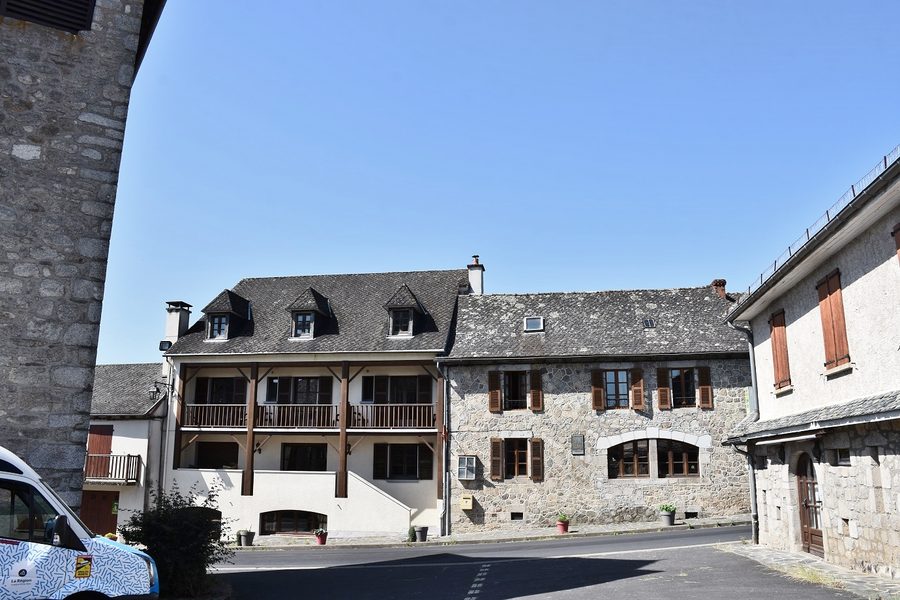 View of Labesserette in Cantal
