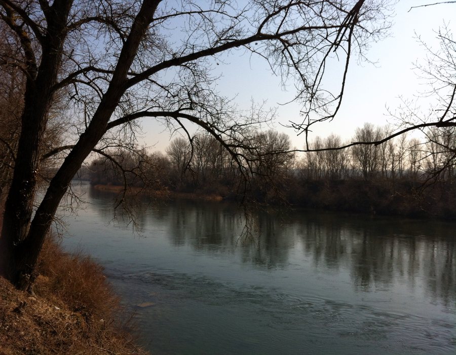 File:Canal de Miribel à Thil (Ain).JPG