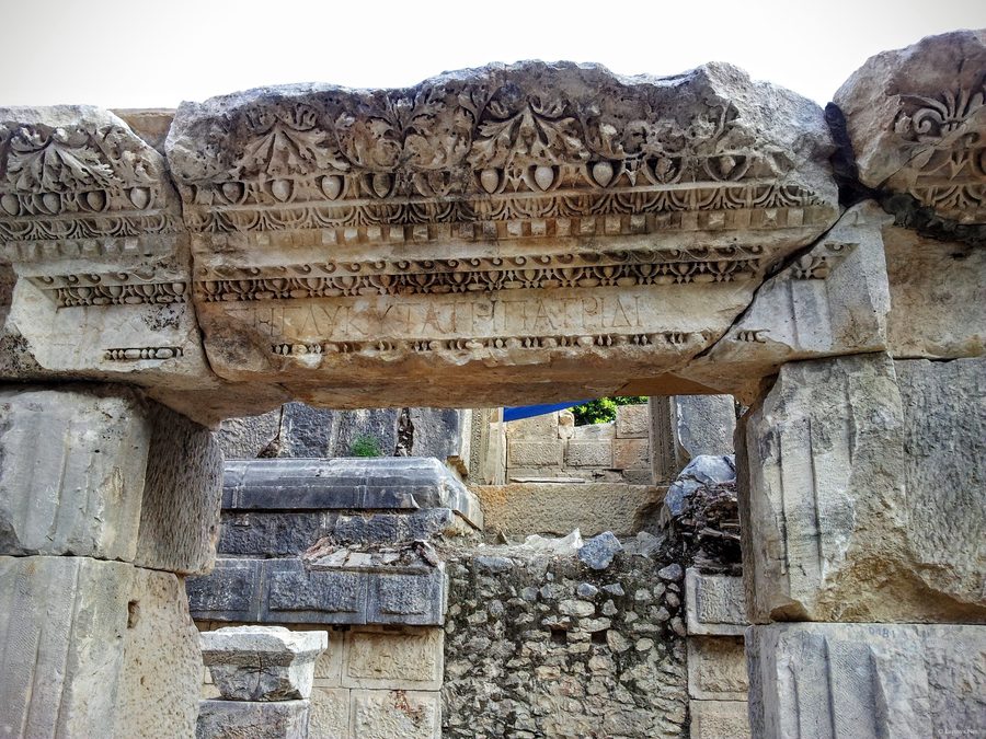 Ruins of the ancient city of Myra near Demre in Antalya