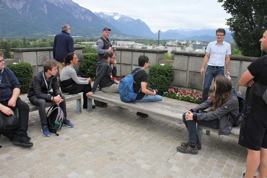Blick auf den Benderer Kirchhügel in Bendern