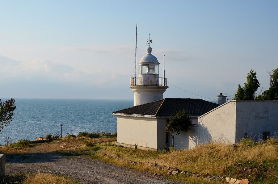 Lighthouse of Limanköy in the province of Kırklareli, Turkey
