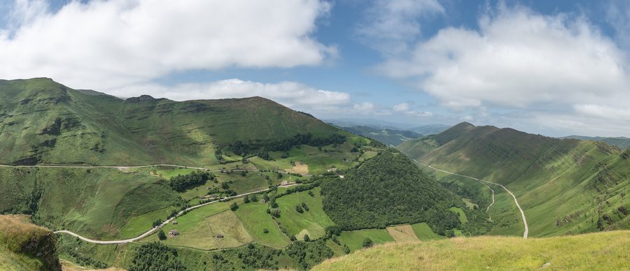 File:View From CA-631 - Vega de Pas, Spain - July 26, 2024 01.jpg