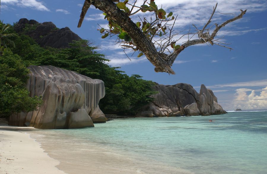 Granite rocks at Anse Source d’Argent on La Digue