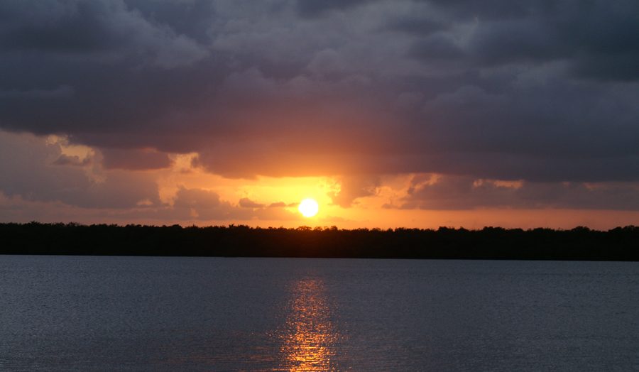 Sunset at Praia do Jacaré in Cabedelo, Paraíba