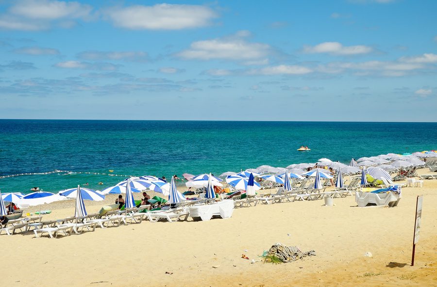 Yalıköy Beach in Çatalca on the Black Sea coast of Istanbul Province