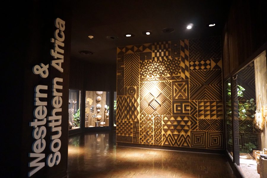 Photo from the Milwaukee Public Museum with a connection to West and Southern Africa.