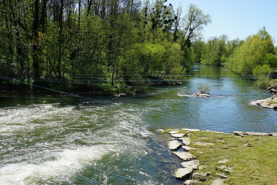 The Ognon in Villersexel