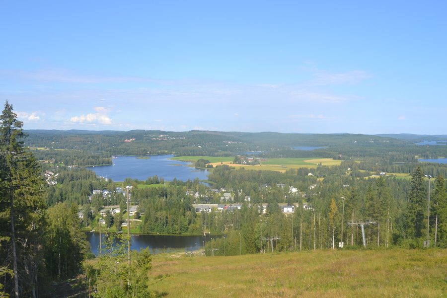 View from Riihivuori over the landscape near Muurame