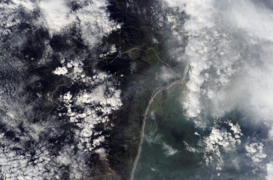 Westport and the Buller River on the west coast of New Zealand’s South Island