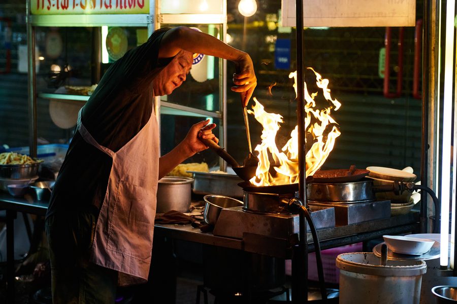 Street food in Bangkok