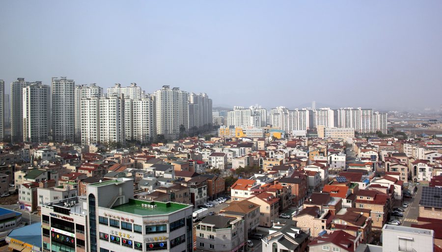 Cityscape in Chungcheongbuk-Do