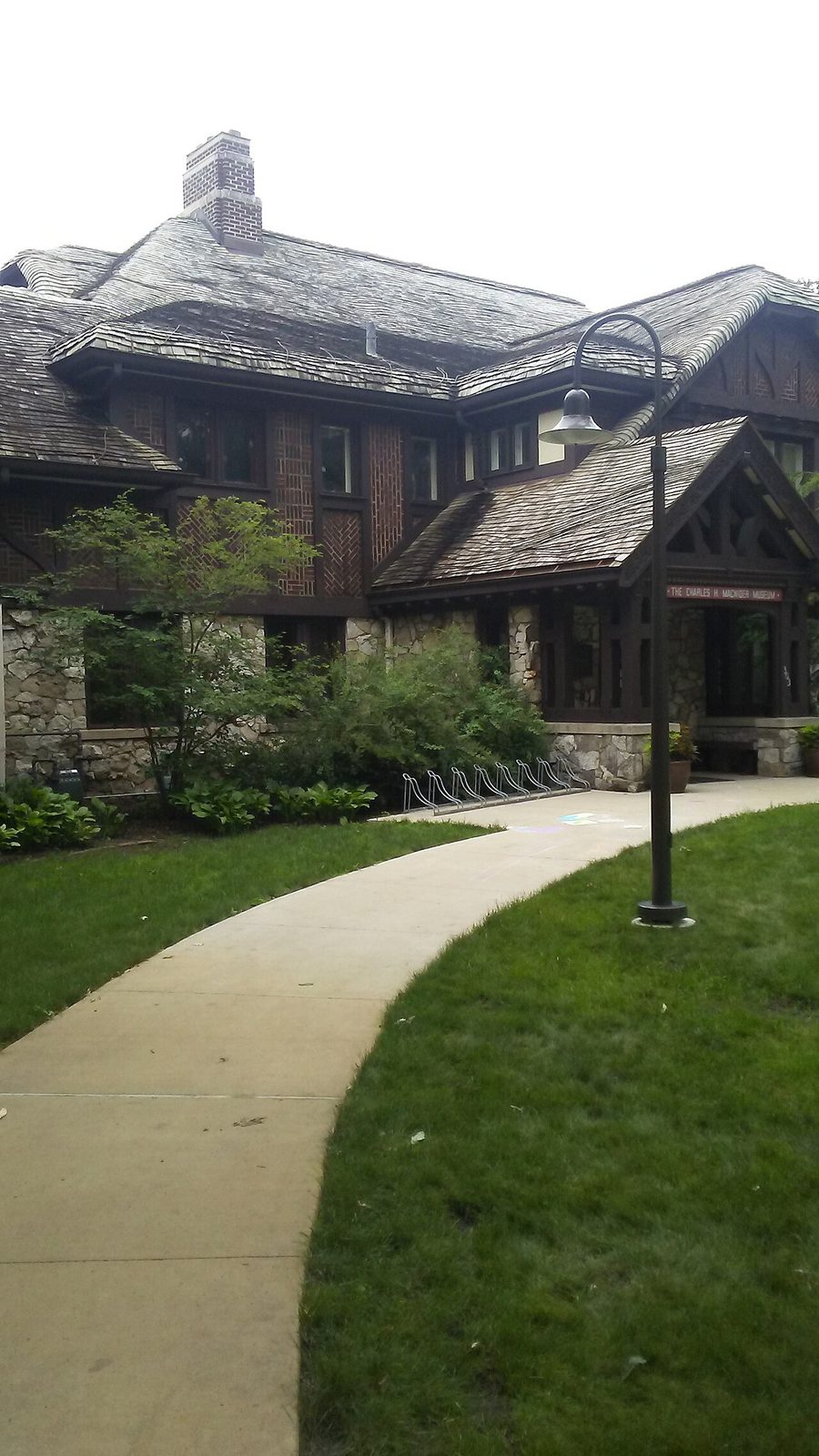 Außenansicht des Charles H. MacNider Art Museum in Mason City, Iowa