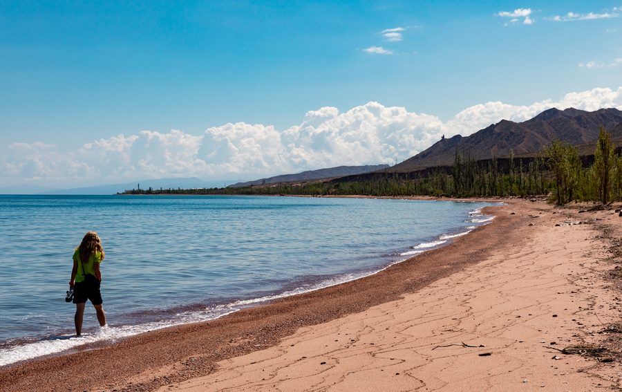 Issyk-Kul in Kyrgyzstan
