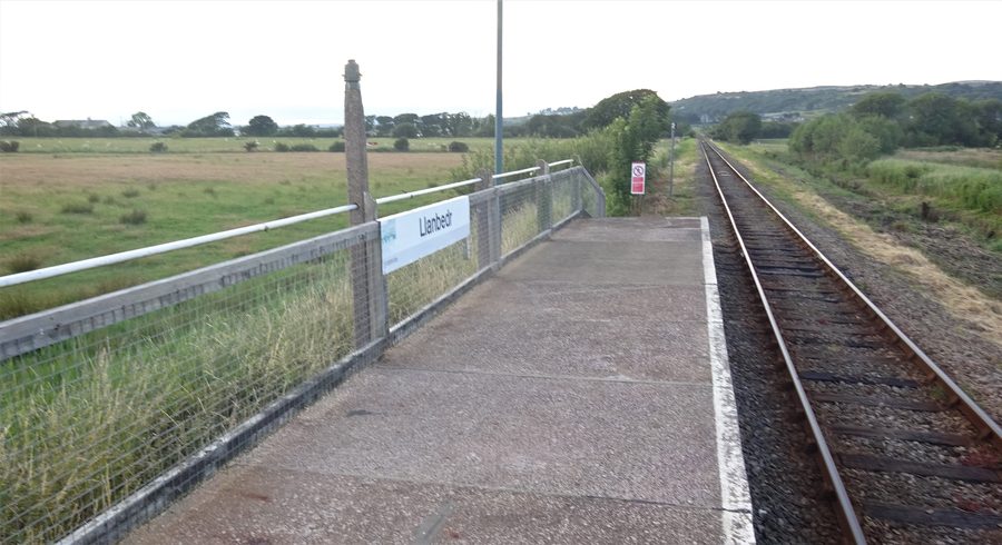 Llanbedr station on the Cambrian Coast Railway