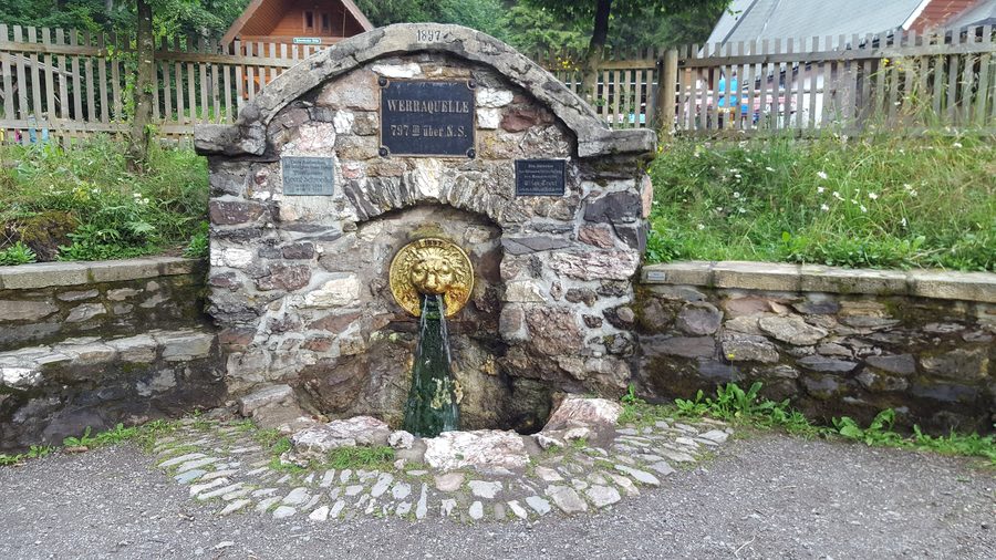 Werra spring near Masserberg