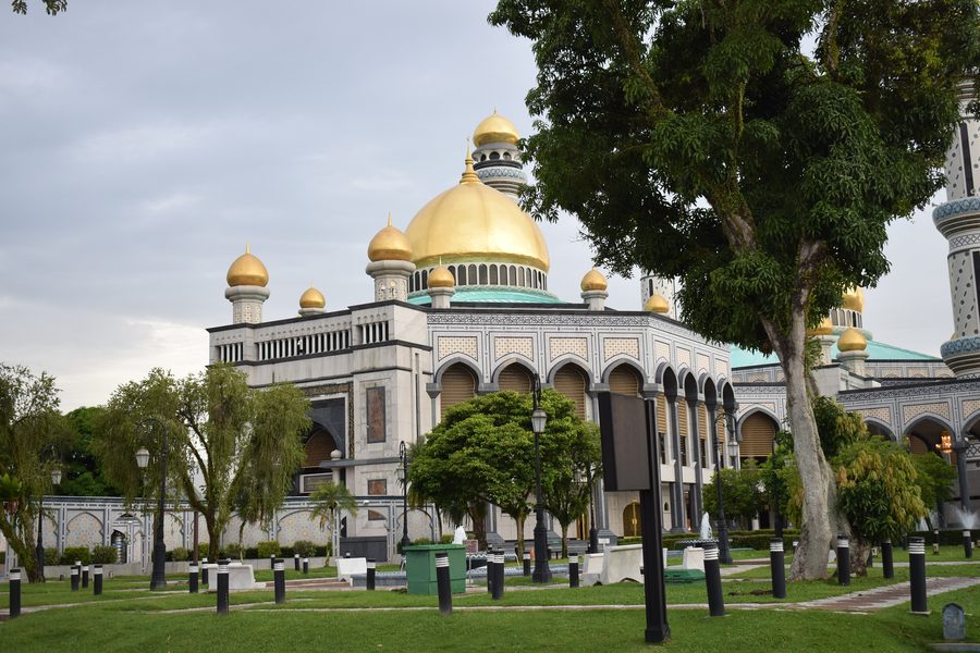 Jame Asr Hassanil Bolkiah Mosque in Bandar Seri Begawan