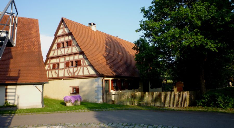 Ödenwaldstetten farm museum in Hohenstein