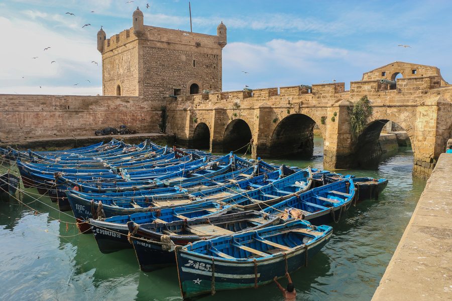 Essaouira Citadel and sea-facing ramparts on Morocco’s Atlantic coast