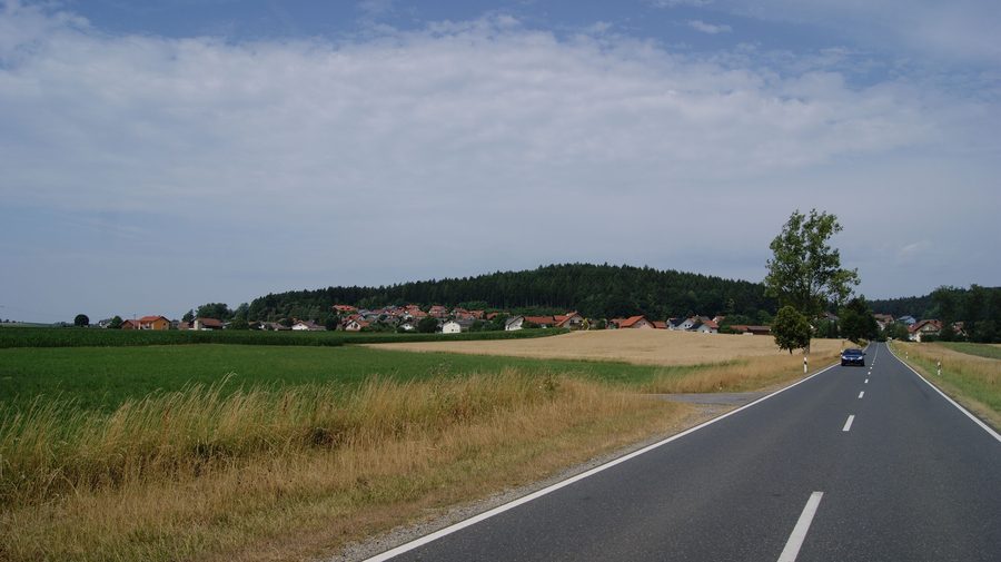 Teilansicht von Waffenbrunn im Landkreis Cham